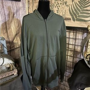 EUC Forrest Green Adidas Hoodie Size 2XL